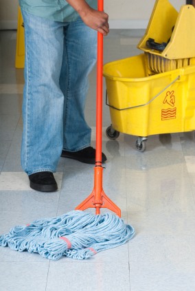 Overall Undertake janitor mopping floor