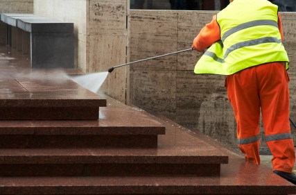 Pressure washing by Overall Undertake.